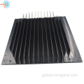 Extruded Aluminum Heatsink custom anodized profile extruded aluminum heatsink Supplier